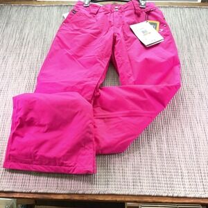Oakley Tech Womens Pink Ski Snowboard Pants Thinsulate Insulated Small NEW